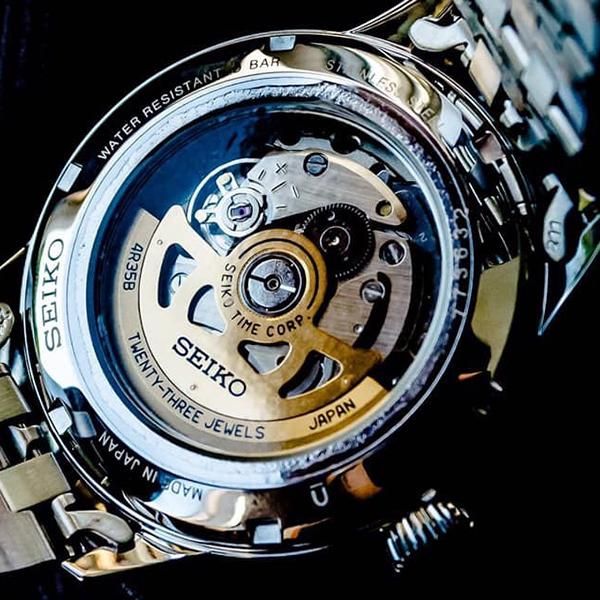 Đồng hồ Seiko Presage SRPB41J1 dây thép màu bạc - 2